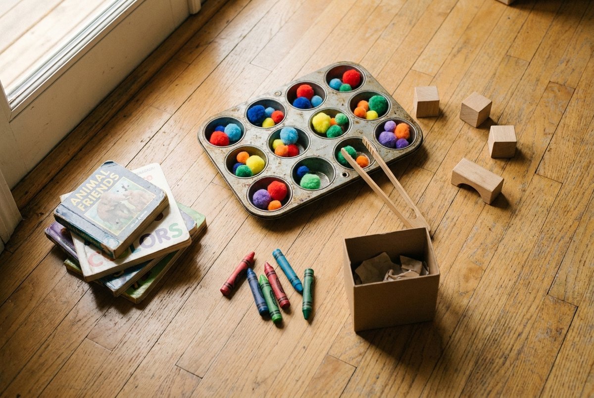 30 Screen-Free Activities to Do With a Toddler at Home (That Actually Buy You 10 Minutes)